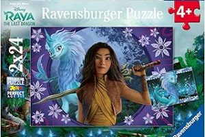 Ravensburger Puzzles 2×24 p – Sisu, the last dragon/Disney Raya and the last dragon — %25 İndirim | Amazon TR Fırsatı
