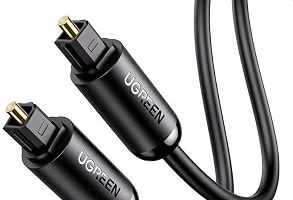 Ugreen Fiber Optik Ses Kablosu Siyah 1.5 Metre — %51 İndirim | Amazon TR Fırsatı