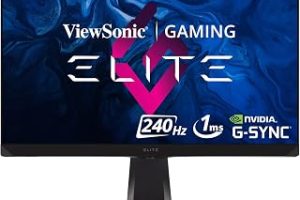 Viewsonic XG271QG 27” 2K Nano IPS 1ms 240Hz Ergonomik Elite Gaming Monitor, Gerçek G-Sync 2HDMI DP, Siyah — %20 İndirim | Amazon TR Fırsatı