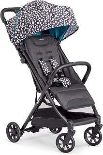 Inglesina Quid2+ Tek El Tek Hamle ile Katlanıp Açılan Kabin Boy Bebek Arabası Özel Koleksiyon - Polka Black