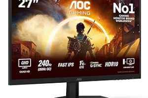 AOC Q27G42ZE 27″ 260Hz (OC) 1ms HDMI DP AdaptiveSync HDR10 QHD FAST IPS Gaming Monitör — %30 İndirim | Amazon TR Fırsatı