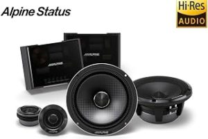 Alpine HDZ-65C 16,5 cm (6.5”) Alpine Status 2 Yollu Komponent Hoparlör, Hi-Res Audio, 100W RMS / 300W Peak, Carbon Membran, Audiophile Ses Sistemi — %24 İndirim | Amazon TR Fırsatı
