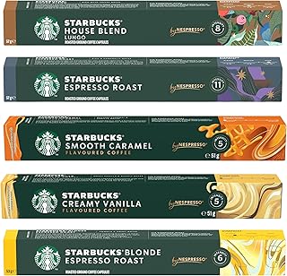 Starbucks By Nespresso Kapsül Kahve Seti 5 x 10 Adet - Deneme Seti