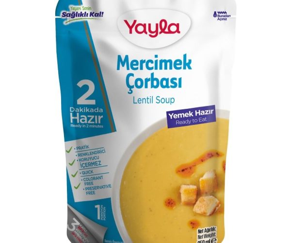 🚨 Yayla Hazır Mercimek Çorbası 250 gr — %33 İndirim