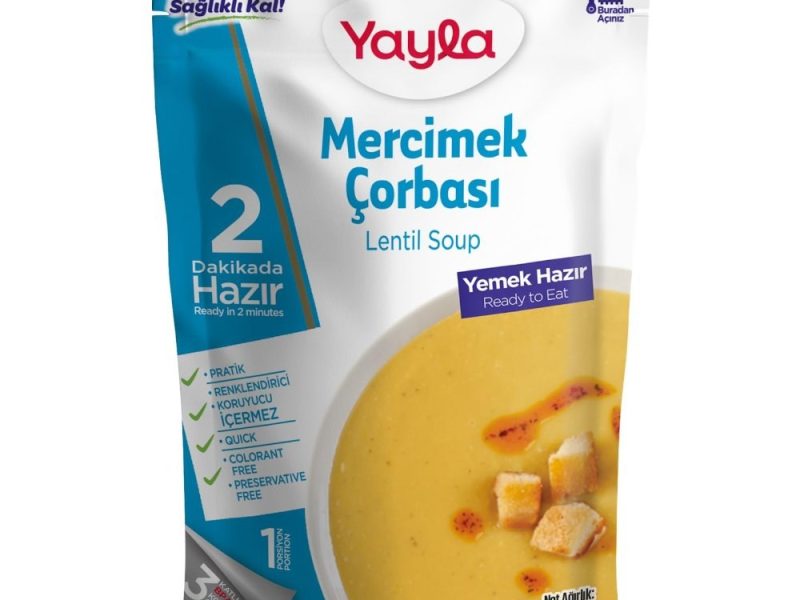 🚨 Yayla Hazır Mercimek Çorbası 250 gr — %33 İndirim