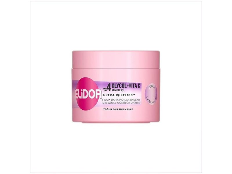 🛍️ Elidor Ultra Işıltı 100 Yoğun Onarıcı Maske 220 ml