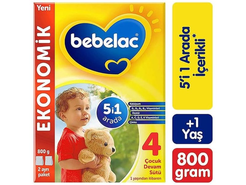 🛍️ BEBELAC 4 Çocuk Devam Sütü, 800gr, 1 yaş+