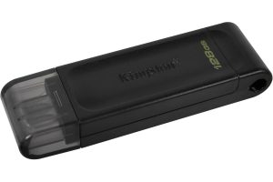🛍 Kingston DataTraveler 70 128GB Type-C USB Flash Bellek DT70/128GB USB C Bellek