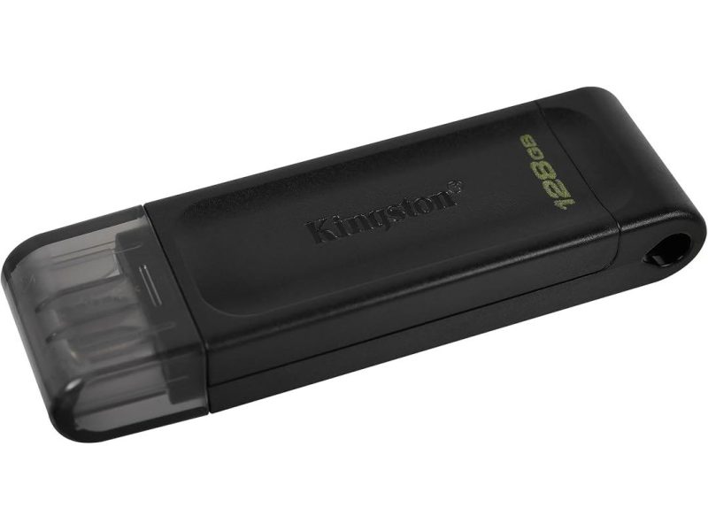 🛍 Kingston DataTraveler 70 128GB Type-C USB Flash Bellek DT70/128GB USB C Bellek
