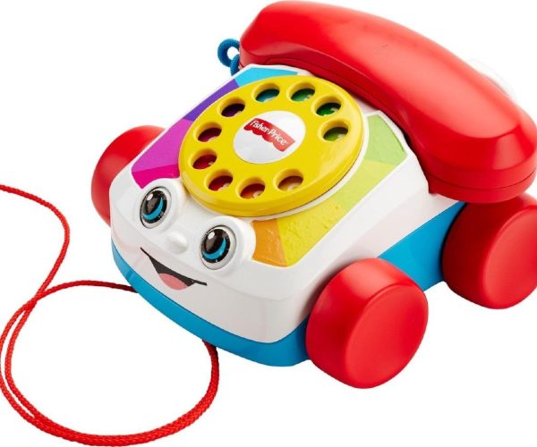 Fisher-Price Geveze Telefon Fisher-Price Eğitici Geveze Telefon, Sürüklenebilir, Klasik, Çevirmeli Oyun Telefonu FGW66 FGW66