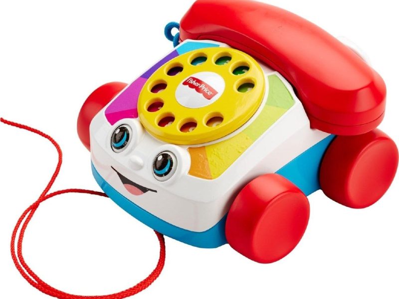 Fisher-Price Geveze Telefon Fisher-Price Eğitici Geveze Telefon, Sürüklenebilir, Klasik, Çevirmeli Oyun Telefonu FGW66 FGW66