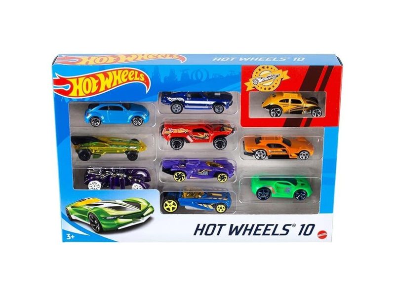 🛍️ Hot Wheels 10’lu Araba Seti ile Son Hız Maceraya Dal!, 54886