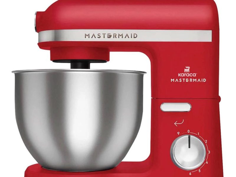 Karaca Mastermaid Chef Stand Mikser Red 1500W 5 Lt — %90 İndirim