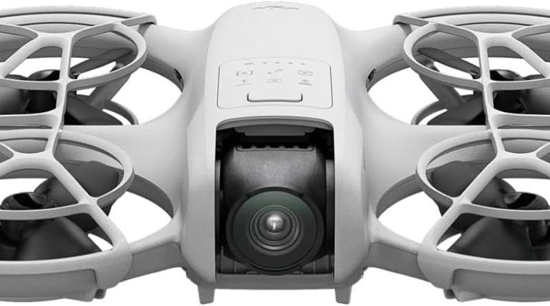 🛍️ DJI Neo – 4K 100 fps 3840×2880 vidoe kalites, 12 MP fotoğraf çözünürlük, 18 DK uçuş süresi, 135 gram ağırlık, Renk Beyaz | 135 g kendinden uçan insansız hava taşıtı, el ile başlatma, motif izleme, QuickShots, sağlam video (kontrolörsüz)