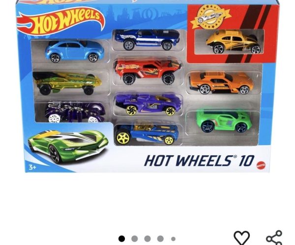 Hot Wheels 10’lu Araba Seti ile Son Hız Maceraya Dal!, 54886