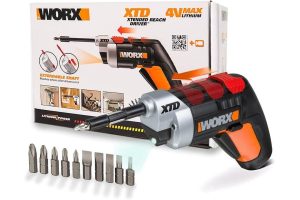 🛍 WORX WX252 4Volt/1.5Ah. Li-ion Şarjlı Tornavida + 10 adet Bits Uç