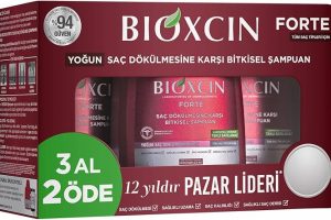 🚨 Bioxcin Forte Şampuan 300ml 3al2 Öde — %15 İndirim