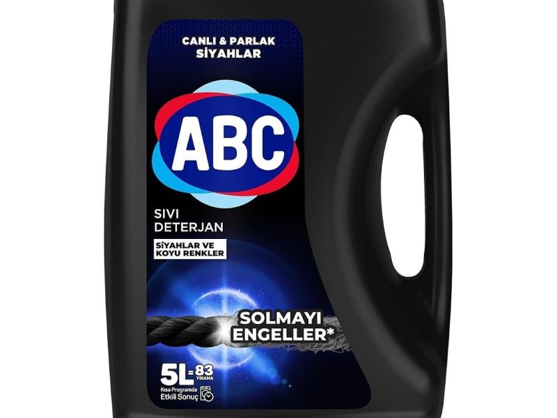 🛍️ ABC DETERJAN Sıvı Bakım Deterjan Koyu Renkliler 5 L — %33 İndirim