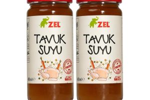 🛍️ ZEL Tavuk Suyu 2×480 ml – Katkısız, Yemeklik Tavuk Suyu