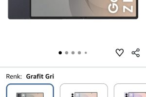 Samsung Galaxy Z Fold8 Grafit Gri, 512 GB Depolama, Yepyeni Tasarım, Özelleştirilmiş İşlemci, 4.800 mAh Pil, 12 GB RAM, 50 MP Çift Kamera, Now Nudge, Photo Assist (Samsung Türkiye Versiyonu)