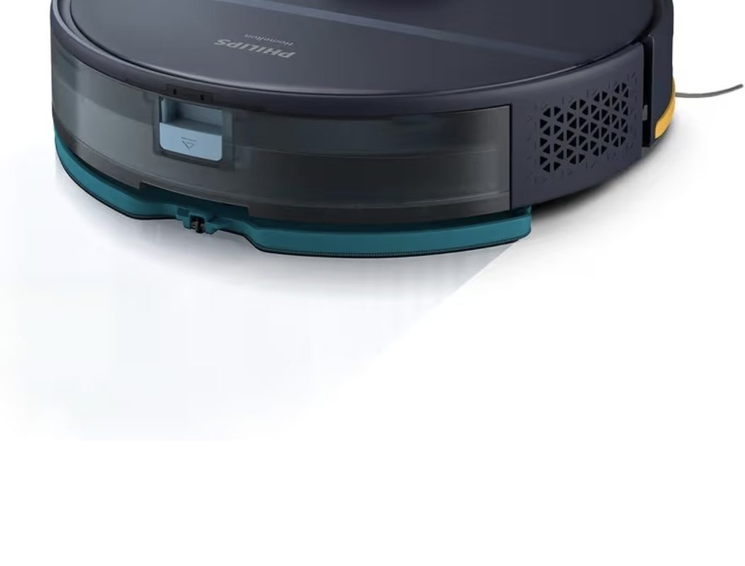 Philips HomeRun 2000 Robot Süpürge ve Paspas – 6000 PA emiş Gücü, Halı Modu, LDS Radar, HomeRun Uygulaması, Koyu Mavi (XU2000/15)