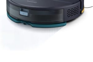 Philips HomeRun 2000 Robot Süpürge ve Paspas – 6000 PA emiş Gücü, Halı Modu, LDS Radar, HomeRun Uygulaması, Koyu Mavi (XU2000/15)