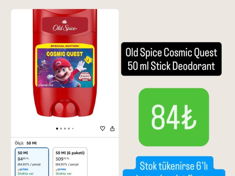 Old Spice Cosmic Quest 50 ml Stick Deodorant