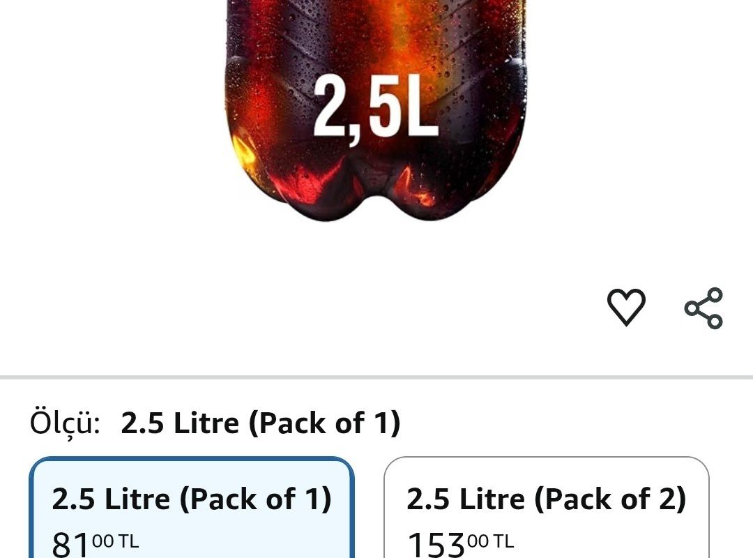 Pepsi Kola 2.5Lt — %34 İndirim