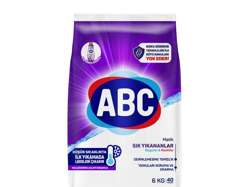 🚨 ABC DETERJAN Matik Sık Yıkayanlar 6 Kg — %33 İndirim