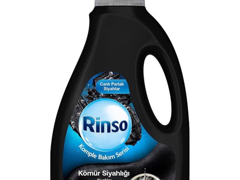 Rinso Sıvı Çamaşır Deterjanı Komple Bakım Serisi Kömür Siyahlığı Siyahlar 2.5 L 50 Yıkama
