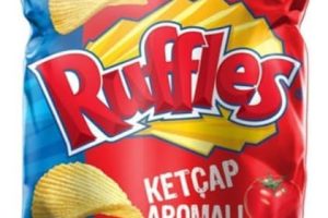 🚨 Ruffles Ketçap Aromalı Patates Cipsi Süper Boy