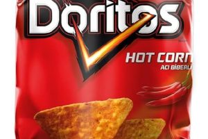 🚨 Doritos Hot Corn Acı Biber Parti Boy 180g