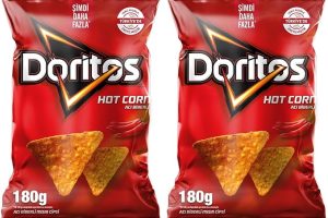 🚨 Doritos Hot Corn Acı Biber Parti Boy 180g 2li paket