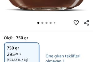 Nutella Kakaolu Fındık Kreması 750 Gr