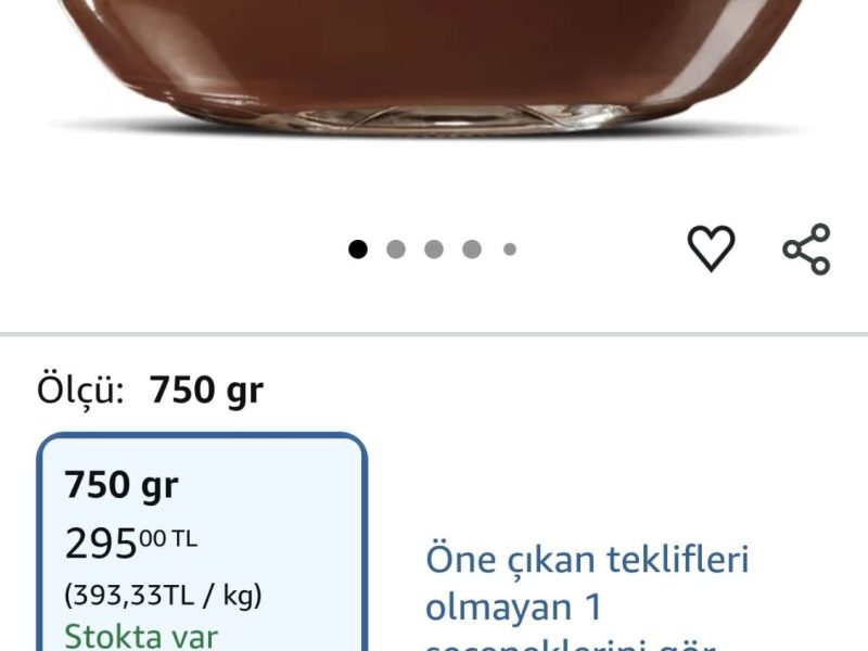 Nutella Kakaolu Fındık Kreması 750 Gr