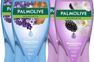 Palmolive Moments Lavanta Yağları ve Böğürtlen ile Nemlendirici Banyo ve Duş Jeli 500ml x 4 Adet