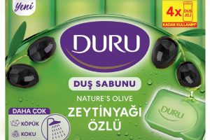 🚨 DURU Natural Olive Zeytinyağlı Sabun, 150 Gramx4 — %33 İndirim