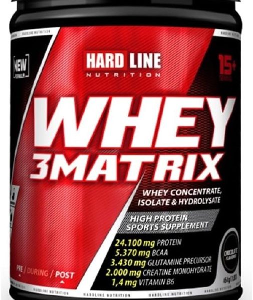 🛒 Hardline Nutrition 8697448351645 WHEY 3MATRIX ÇİLEKLİ 454 gr 1 Paket(1 x 1 Adet) — %99 İndirim