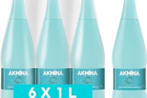 Akmina Doğal Zengin Mineralli Maden Suyu 6X1 L