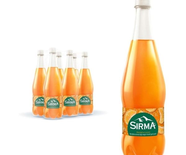 Sırma C Vitaminli Mandalina Aromalı Doğal Maden Suyu 6×1 L