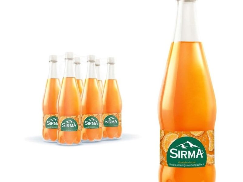 Sırma C Vitaminli Mandalina Aromalı Doğal Maden Suyu 6×1 L