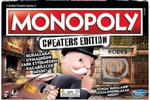 Hasbro Gaming Monopoly Cheaters Edition Kutu Oyunu, 8 Yaş ve Üstü, 2-6 Oyuncu