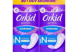 🛍️ Orkid Günlük Ped Normal Dev Ekonomi Paket 80 Adet Ped