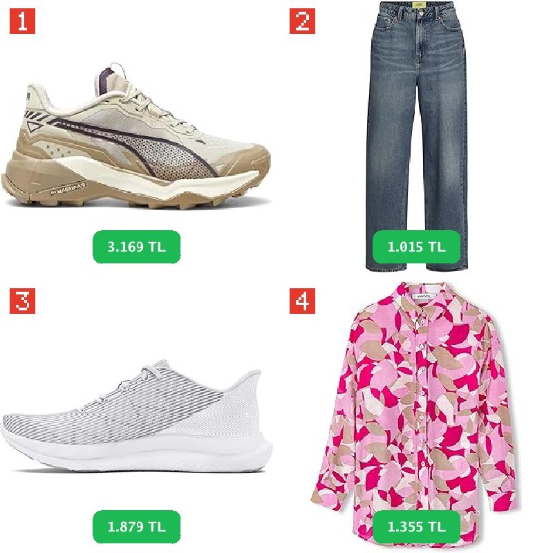 👗 GİYİM/AYAKKABI FIRSATLARI — %56 İndirim