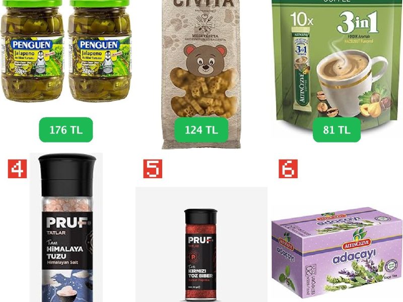 🛒 GIDA&MARKET FIRSATLARI — %52 İndirim
