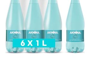 Akmina Doğal Zengin Mineralli Maden Suyu 6×1 L