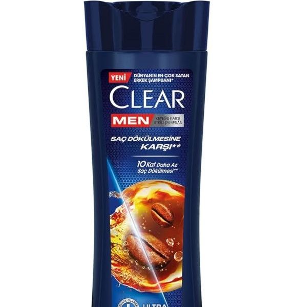 Clear Men Kepeğe Karşı Etkili Şampuan Saç Dökülmesine Karşı Kahve Çekirdeği Özü 350 ml