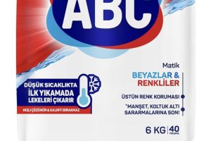 ABC DETERJAN Matik Beyazlar & Renkliler 6 Kg