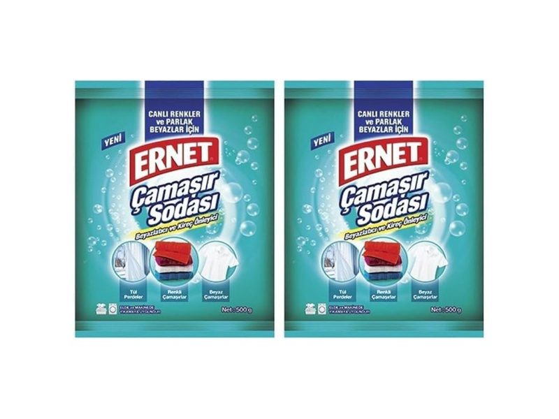 🛍️ Ernet Çamaşır Sodası 500 G 2li paket