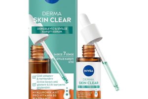 🛍️ NIVEA Derma Skin Clear Dengeleyici ve Sivilce Karşıtı Serum 30ml, Cildi Yatıştırır, Komedojenik Değildir,Niasinamid, Hyaluronik Asit, Pro Vitamin B5,Yağlı,Karma Cilt
